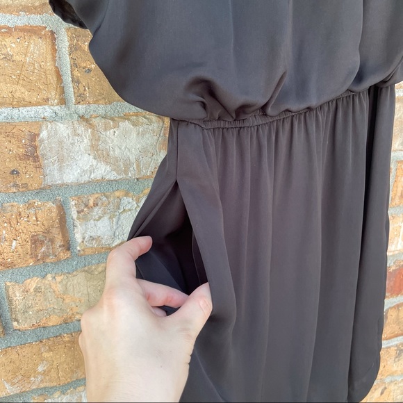 BCBGeneration Black One Shoulder Dress - Picture 3 of 10